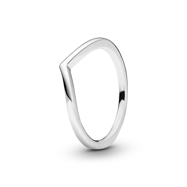 Polished Wishbone Ring