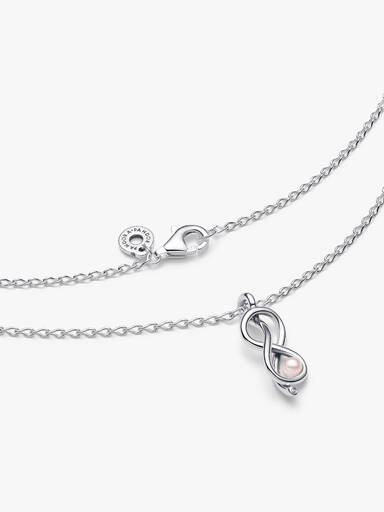 Infinity Knot Collier Necklace