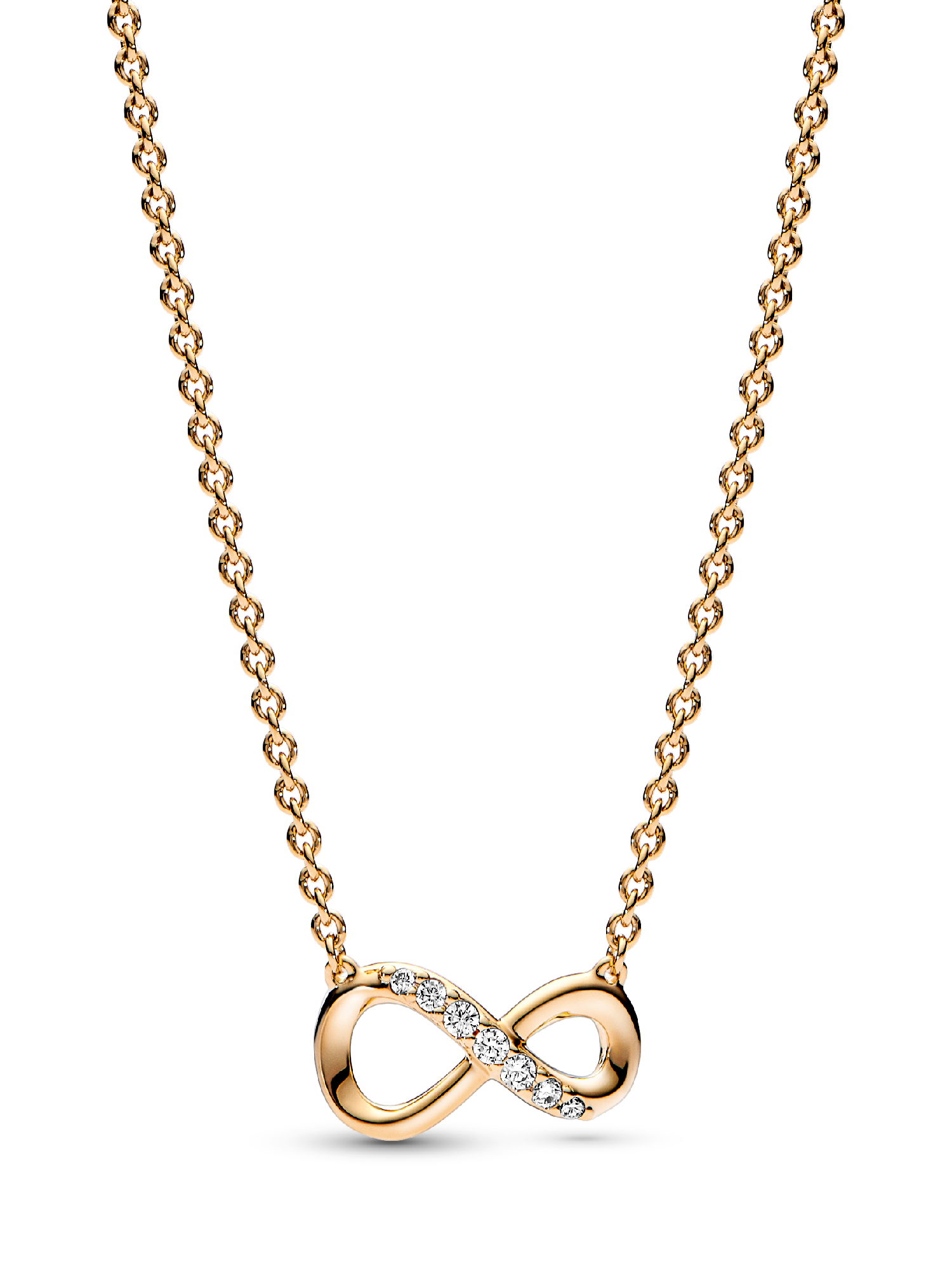 Sparkling Infinity Collier Necklace