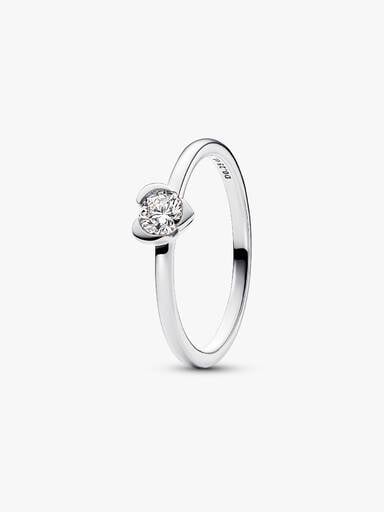 Lab-Grown Diamond Heart Ring