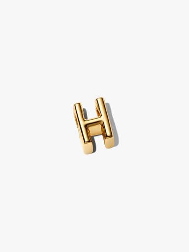 Letter H Alphabet Mini Charm