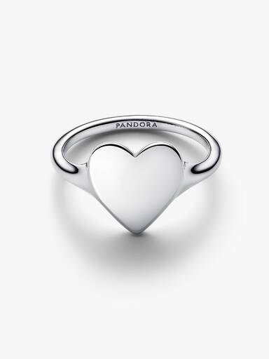 Engravable Heart Ring