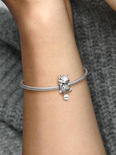 Kitten & Yarn Ball Charm