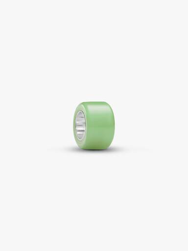 Green Murano Glass Mini Charm