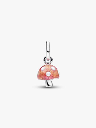 Glow-in-the-dark Mushroom Dangle Charm