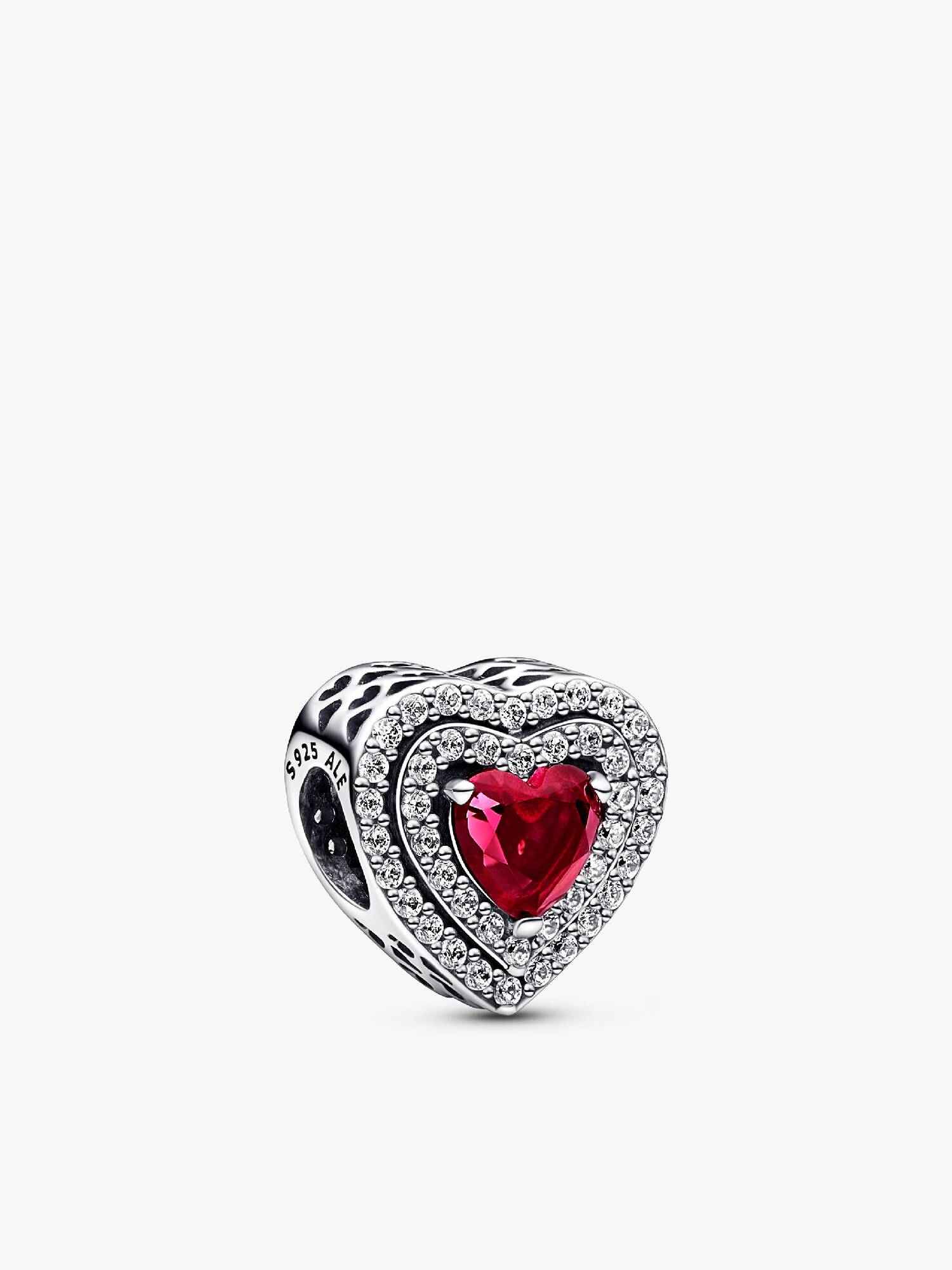 Sparkling Levelled Heart Charm