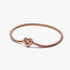 Sparkling Infinity Heart Clasp Snake Chain Bracelet Sparkling Infinity Heart Clasp Snake Chain Bracelet