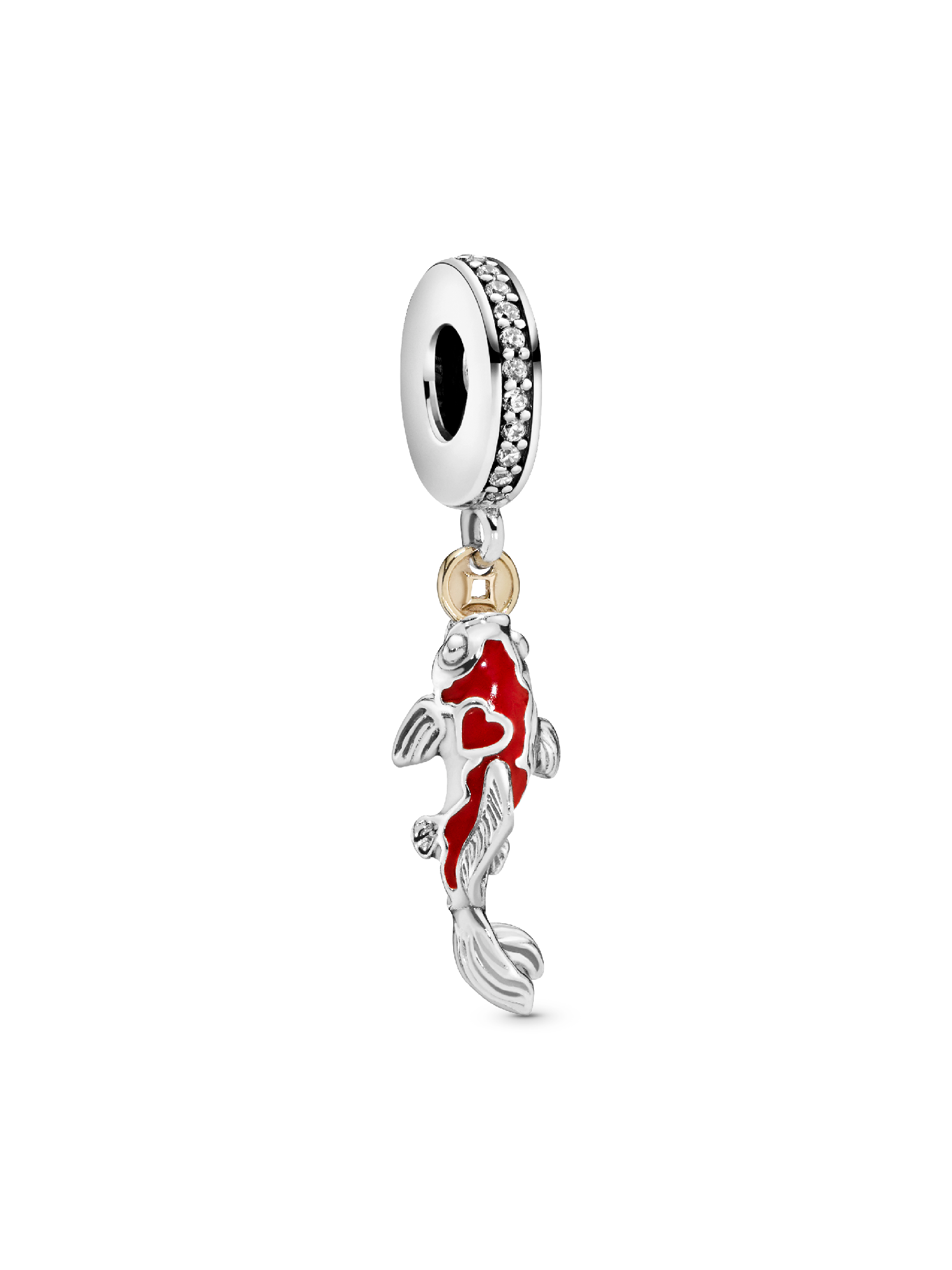 Good Fortune Carp Fish Dangle Charm