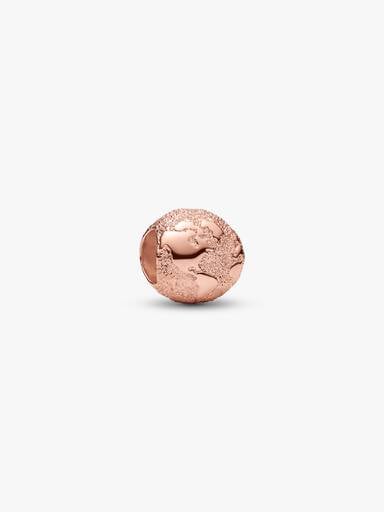 Textured Globe Mini Charm