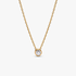 Pandora Era Lab-Grown Diamond Bezel Pendant Necklace Pandora Era Lab-Grown Diamond Bezel Pendant Necklace