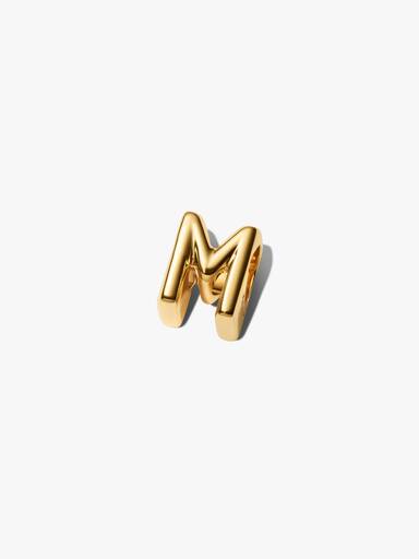 Letter M Alphabet Mini Charm