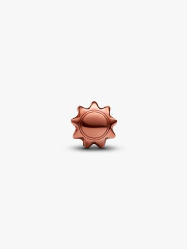 Orange Sun Mini Charm