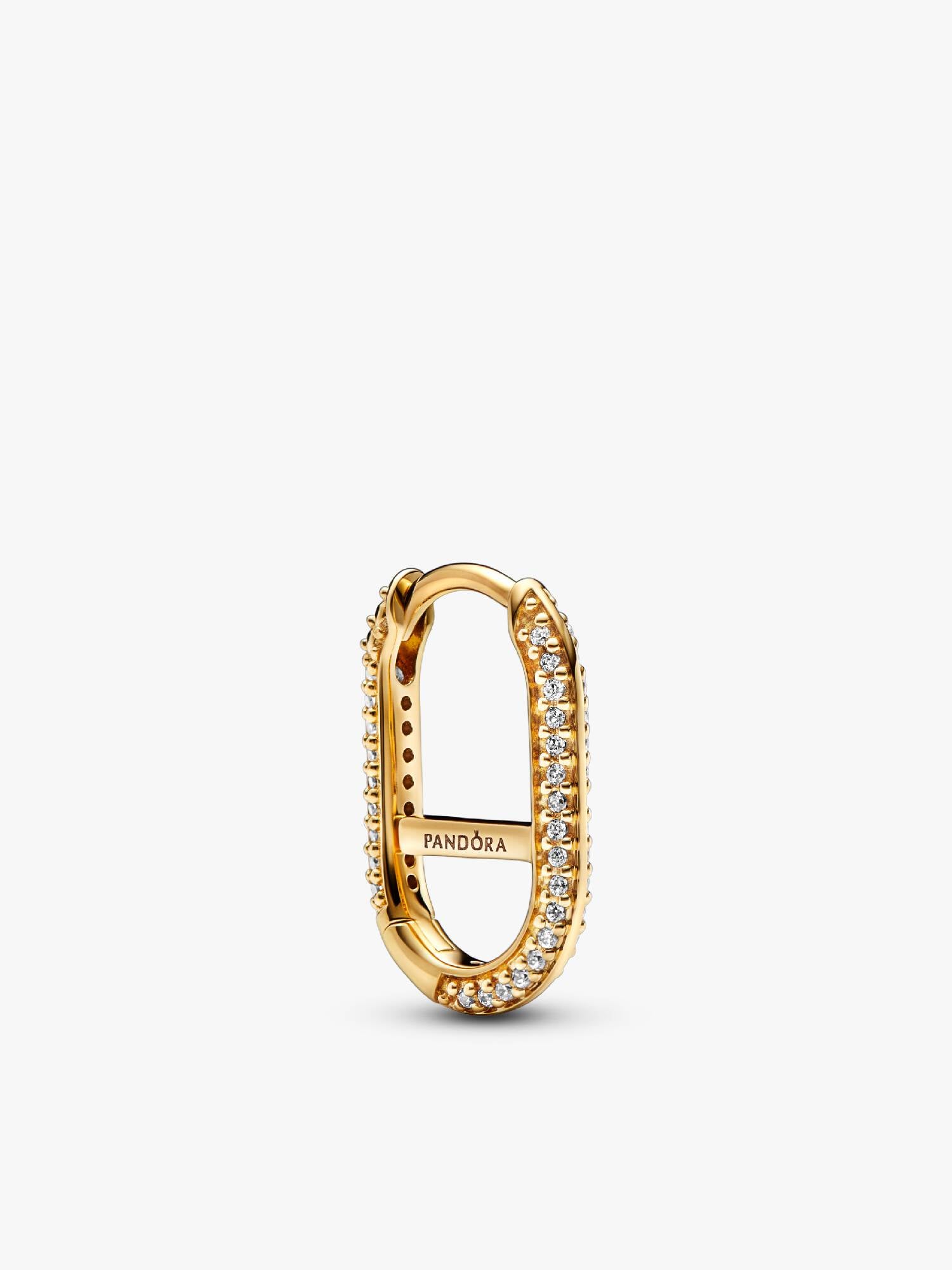 Pandora ME Pavé Single Link Earring