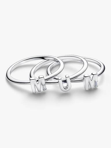 MUM Letters Splittable Ring