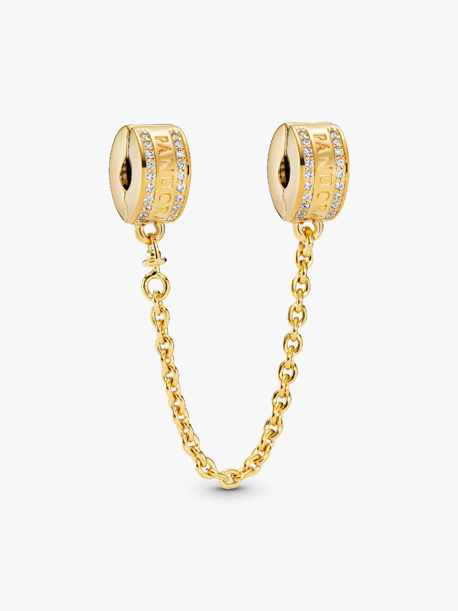 Pandora Logo Safety Chain