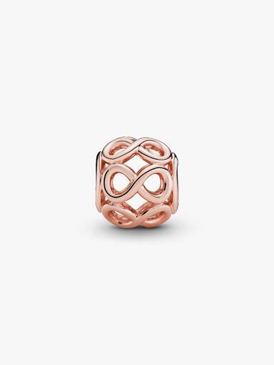 Openwork Infinity Charm