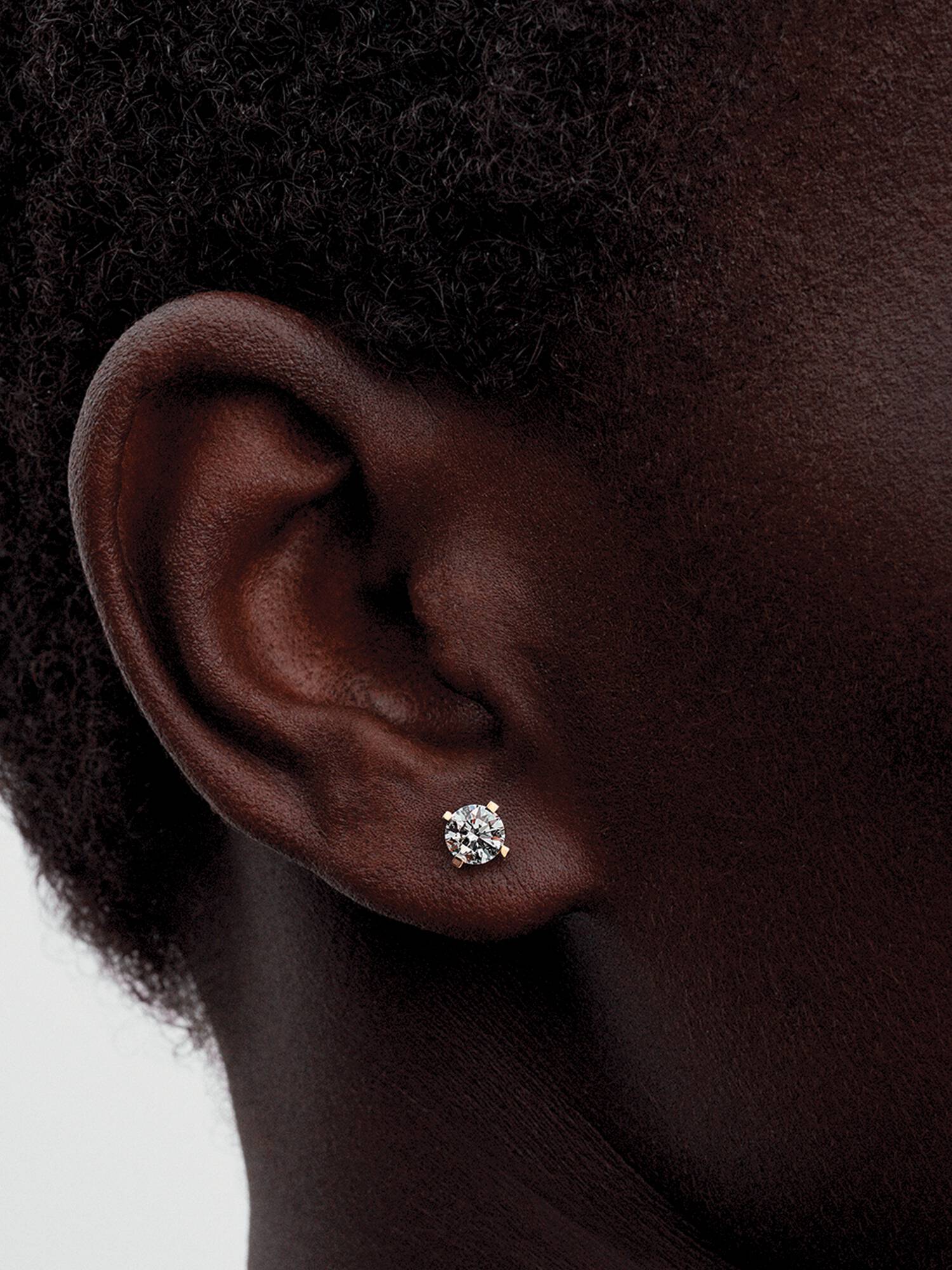 Pandora Era 14k Gold Lab-grown Diamond Earrings