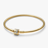 Sparkling Barrel Clasp Bangle Sparkling Barrel Clasp Bangle