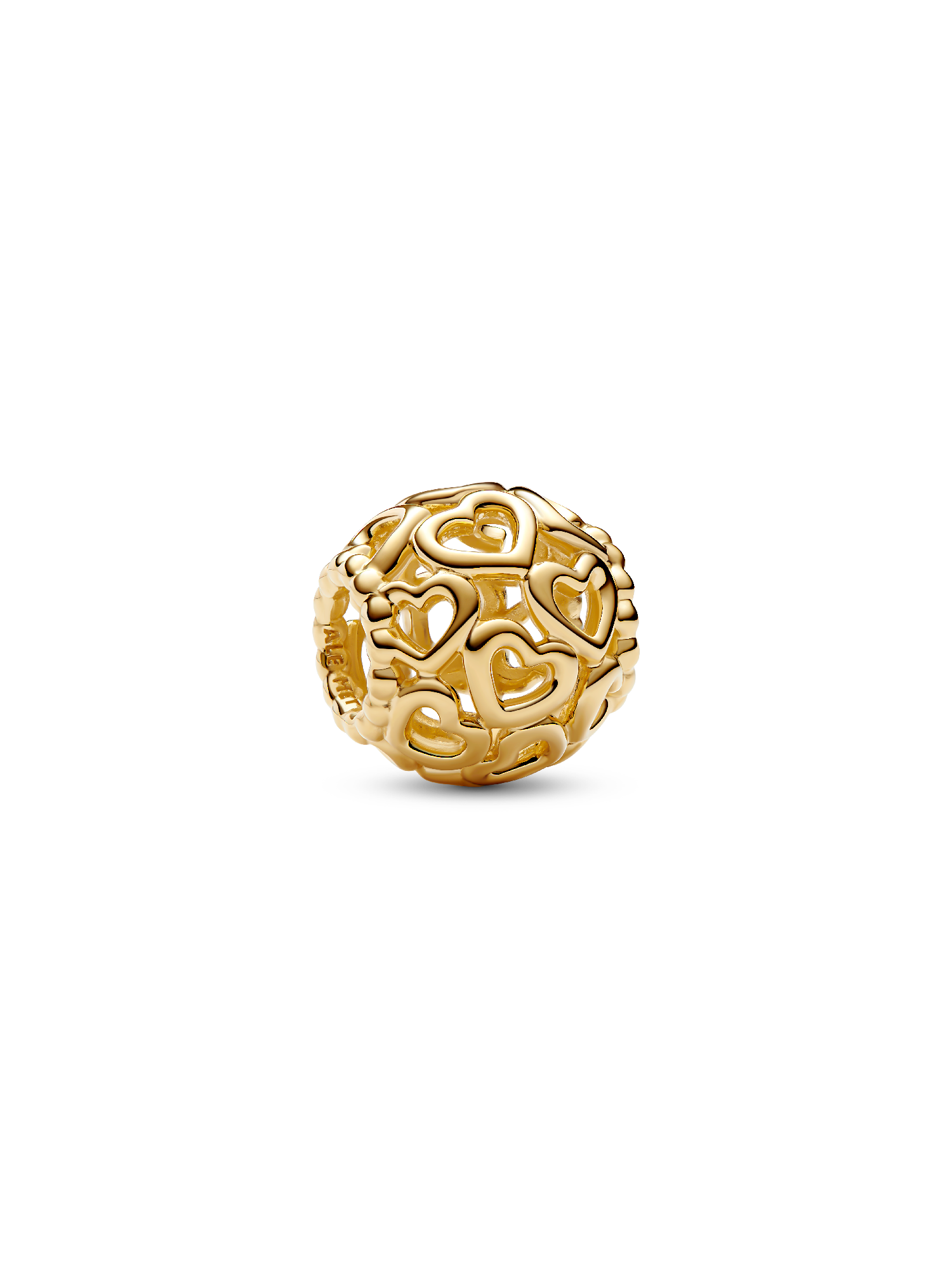 Openwork Heart Charm