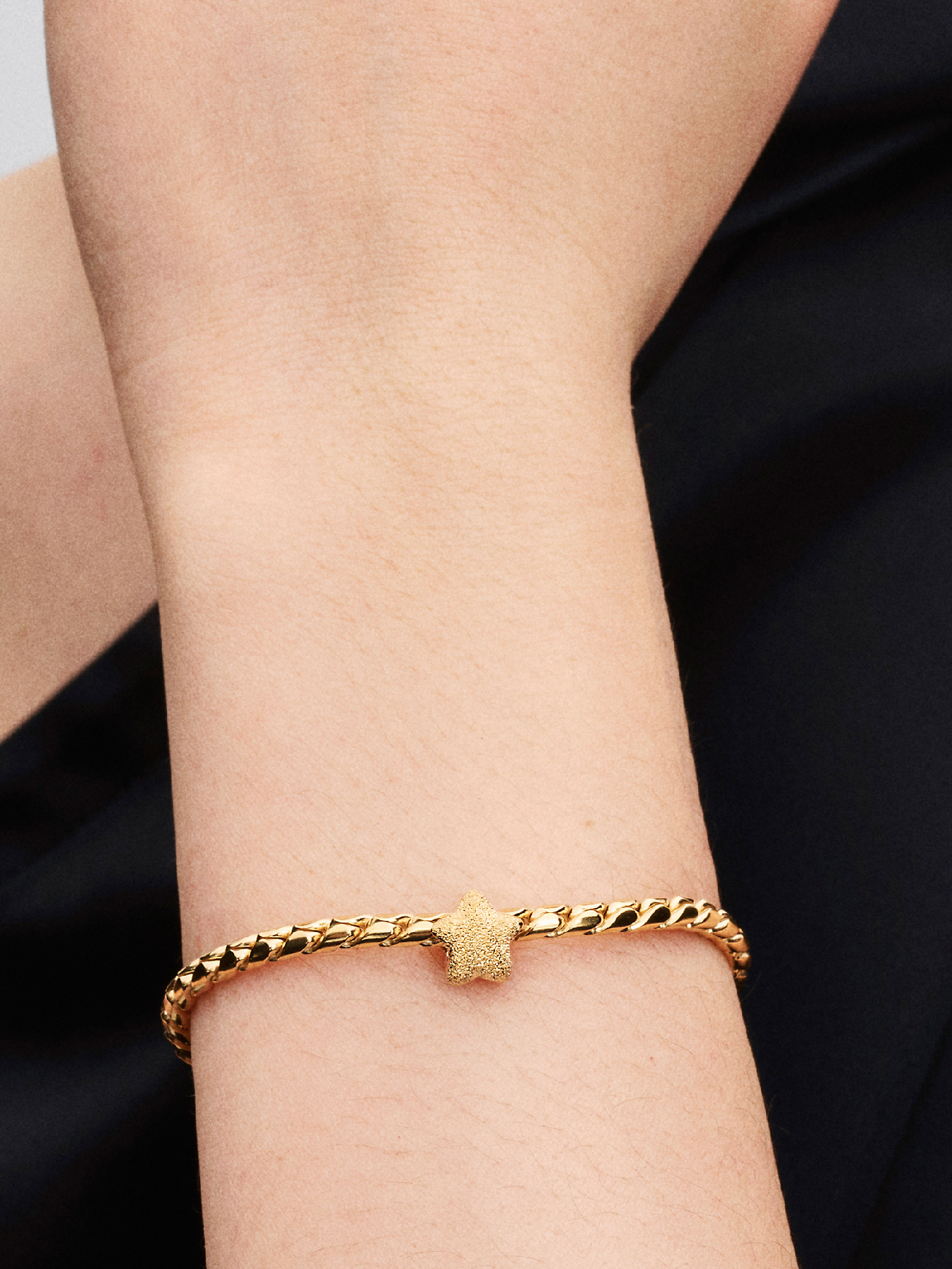 Textured Star Mini Charm