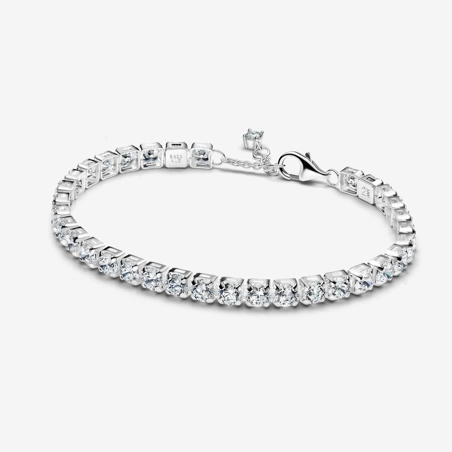Sparkling Bold Tennis Bracelet