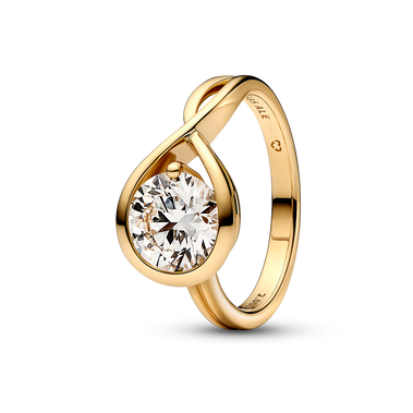 Pandora Infinite 14k Gold Lab-grown Diamond Ring