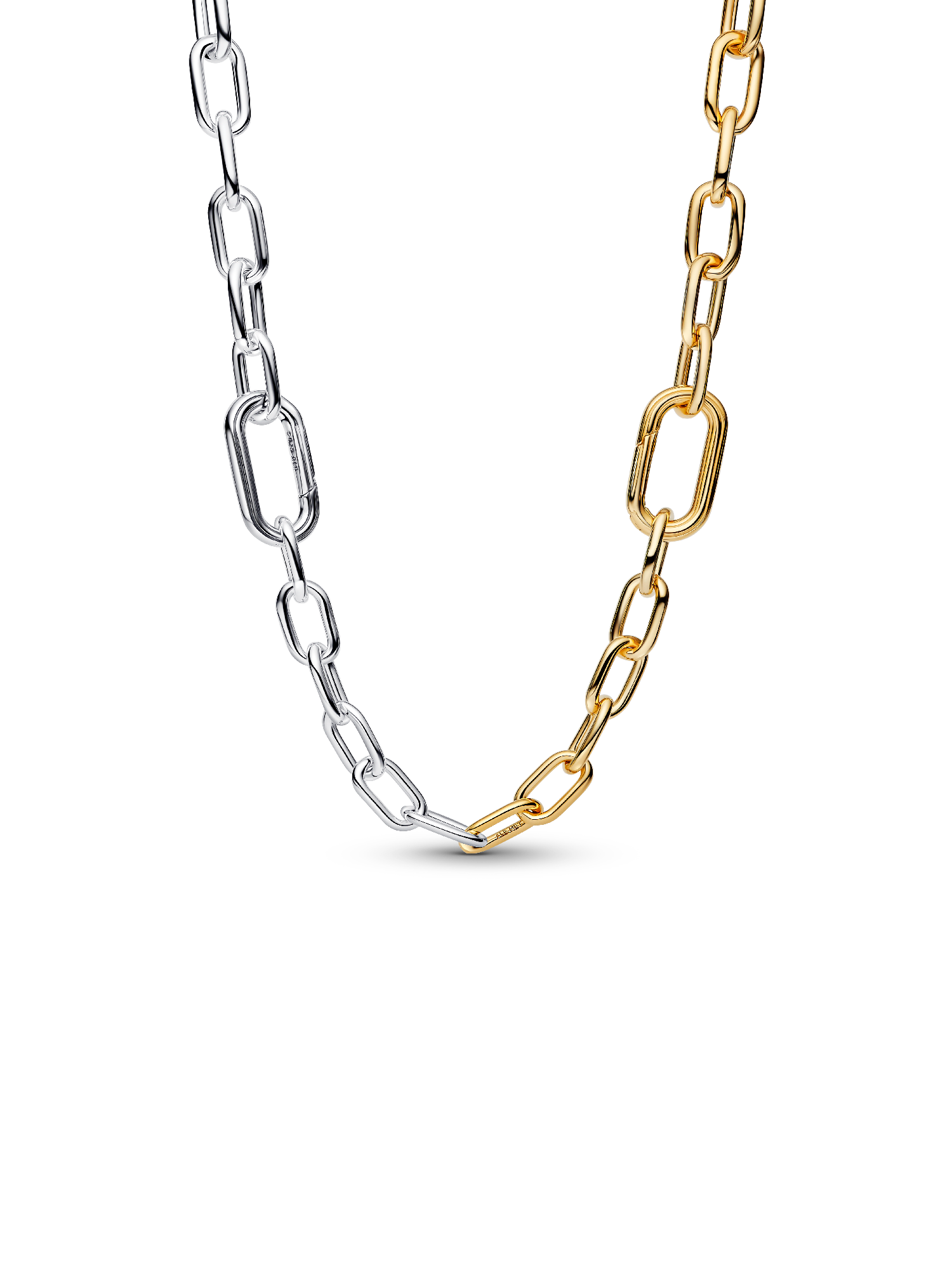 Two-tone Link Chain Necklace
