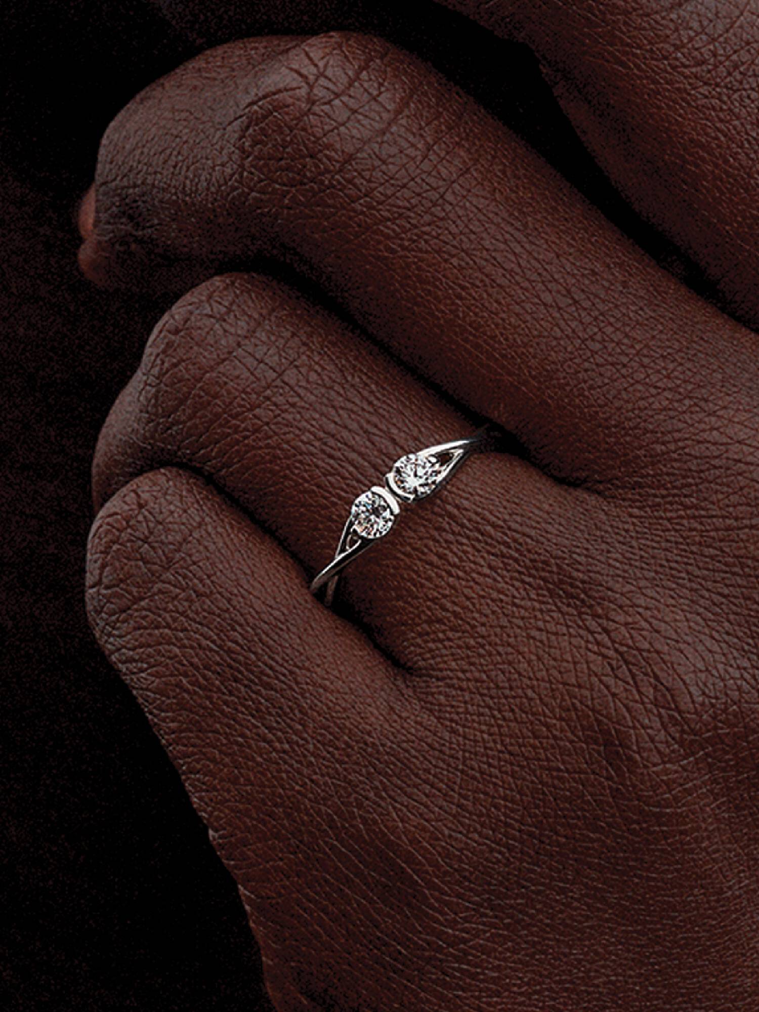 Pandora Infinite Lab-Grown Diamond Double Facing Ring