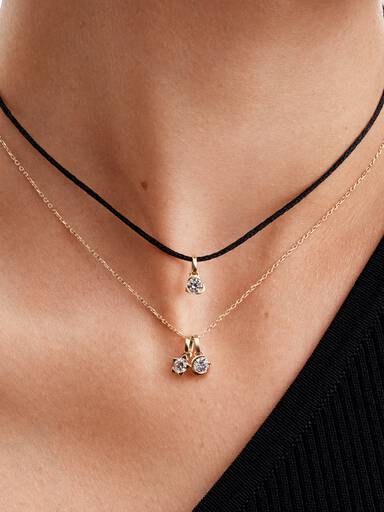 Pandora Talisman Cord Necklace Recycled Polyester