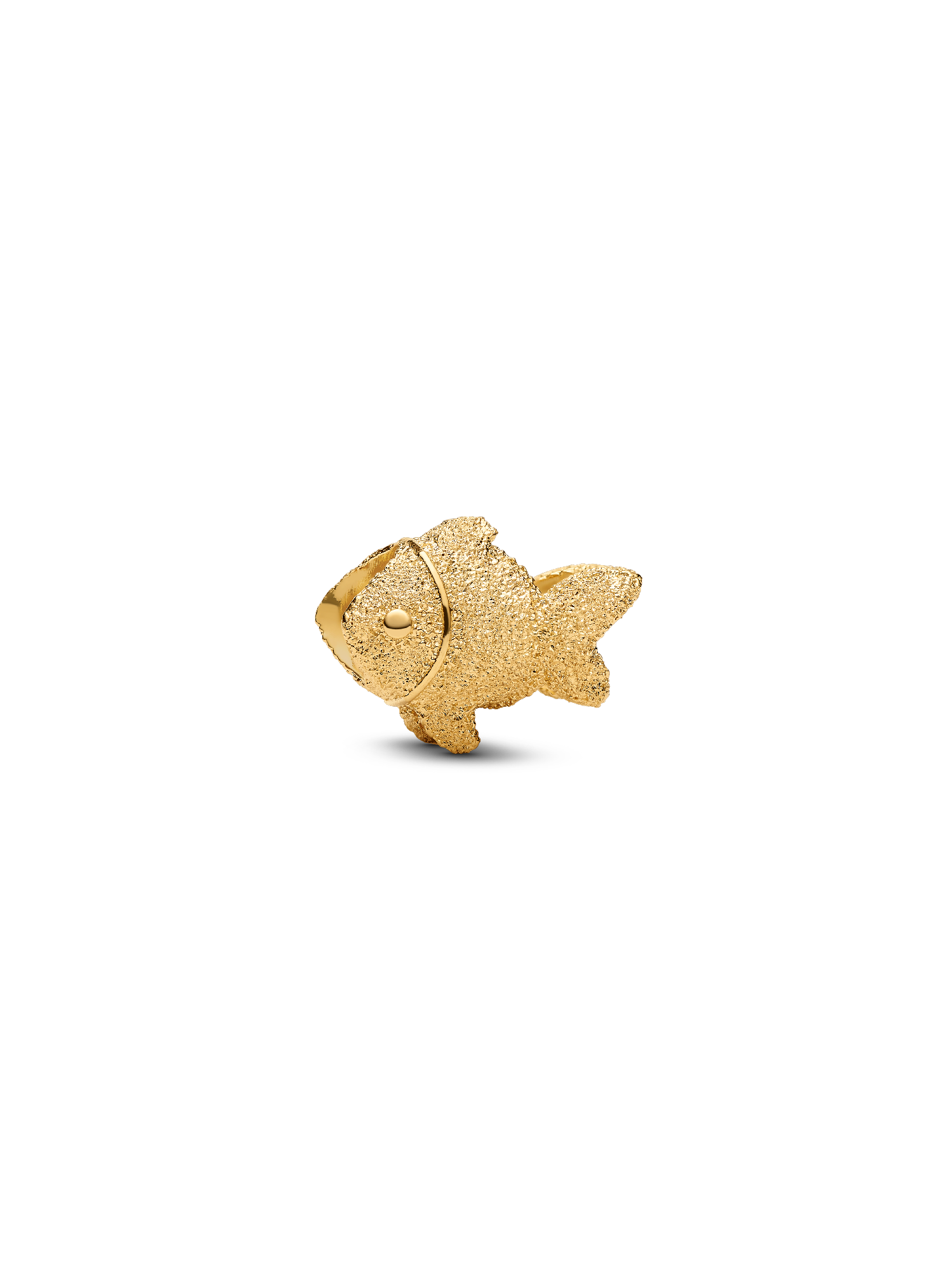 Textured Fish Mini Charm