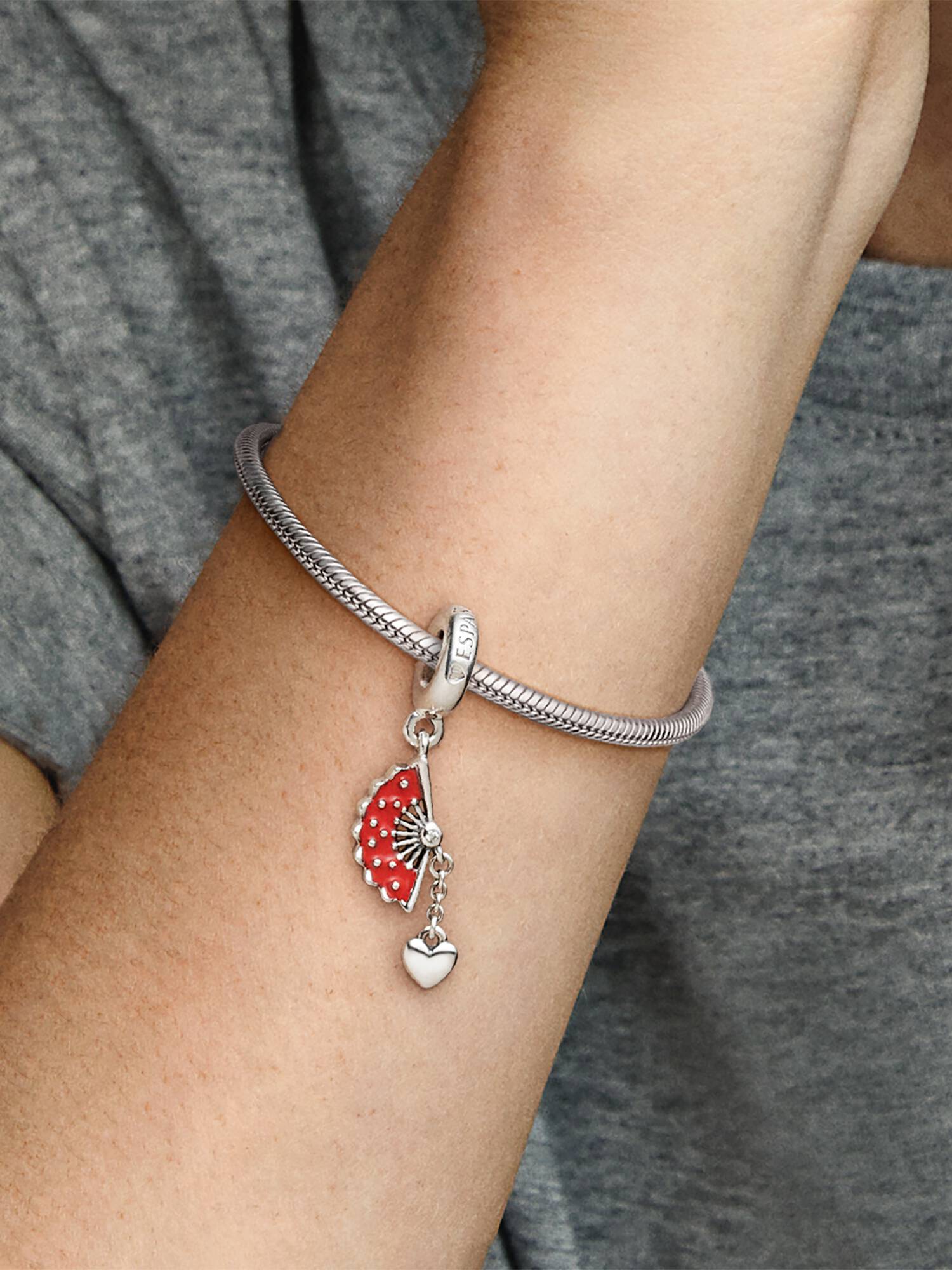 Spanish Fan Dangle Charm