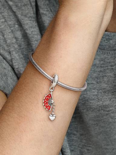 Spanish Fan Dangle Charm