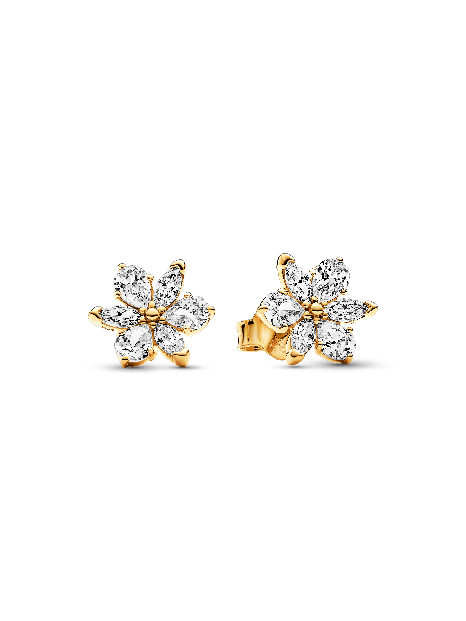 Sparkling Herbarium Cluster Stud Earrings