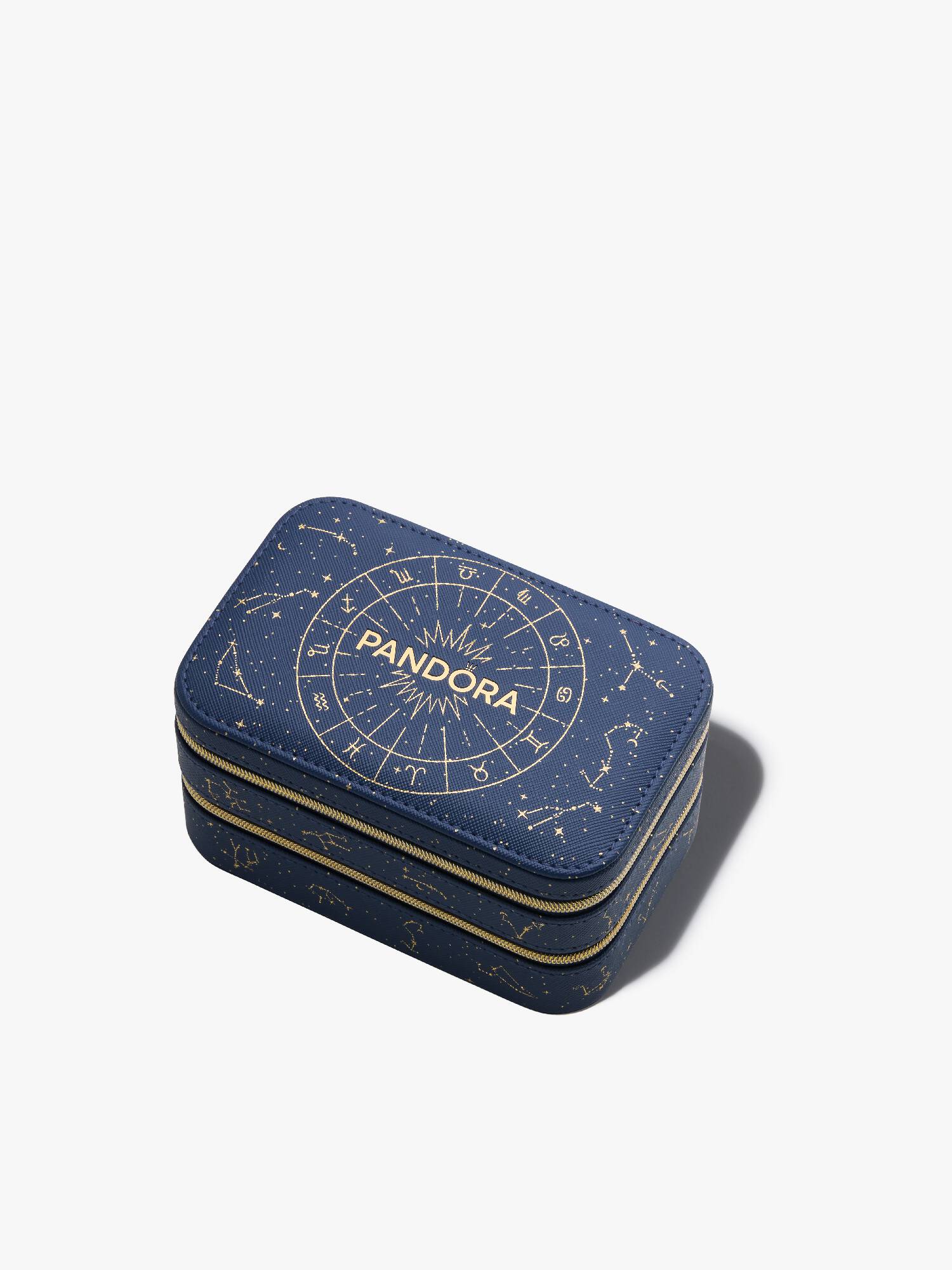 Navy Celestial Jewellery Box