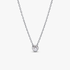 Pandora Era Lab-Grown Diamond Bezel Pendant Necklace Pandora Era Lab-Grown Diamond Bezel Pendant Necklace