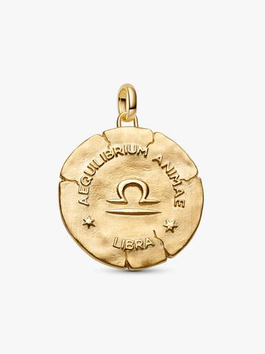 Libra Zodiac Oversized Talisman Charm
