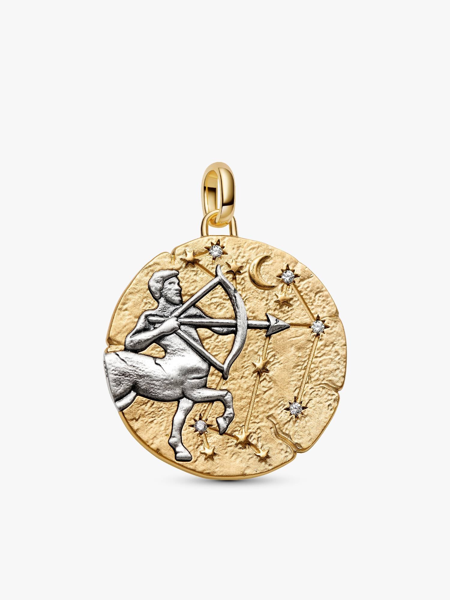 Sagittarius Zodiac Oversized Talisman Charm