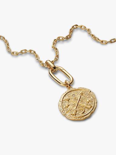 Crossing Arrows Oversized Talisman Charm