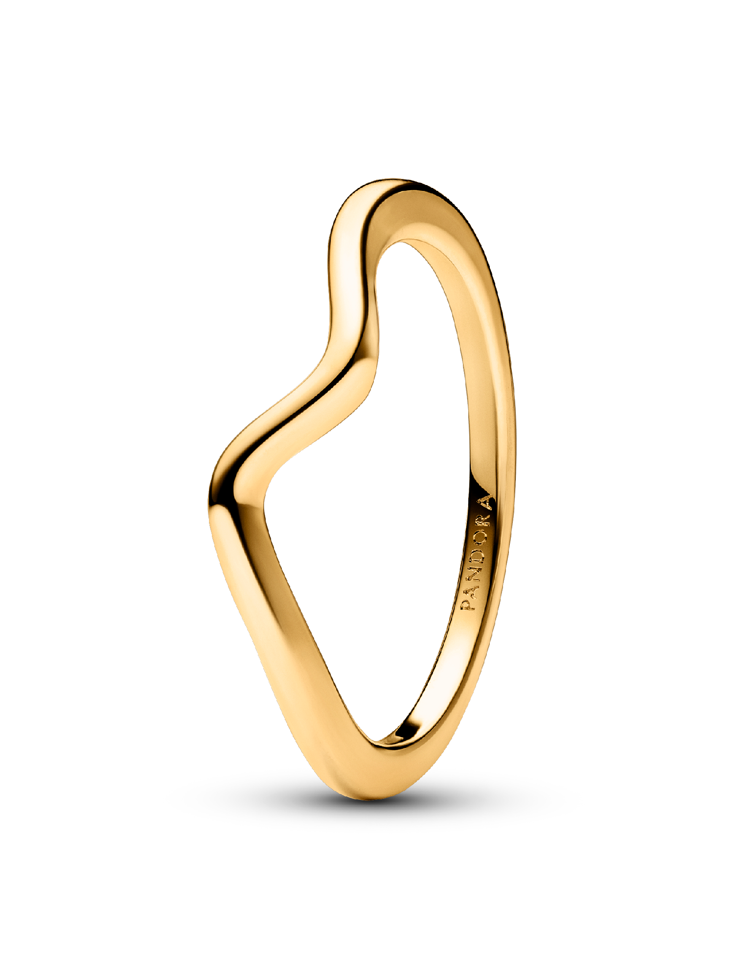 Polished Wave Ring