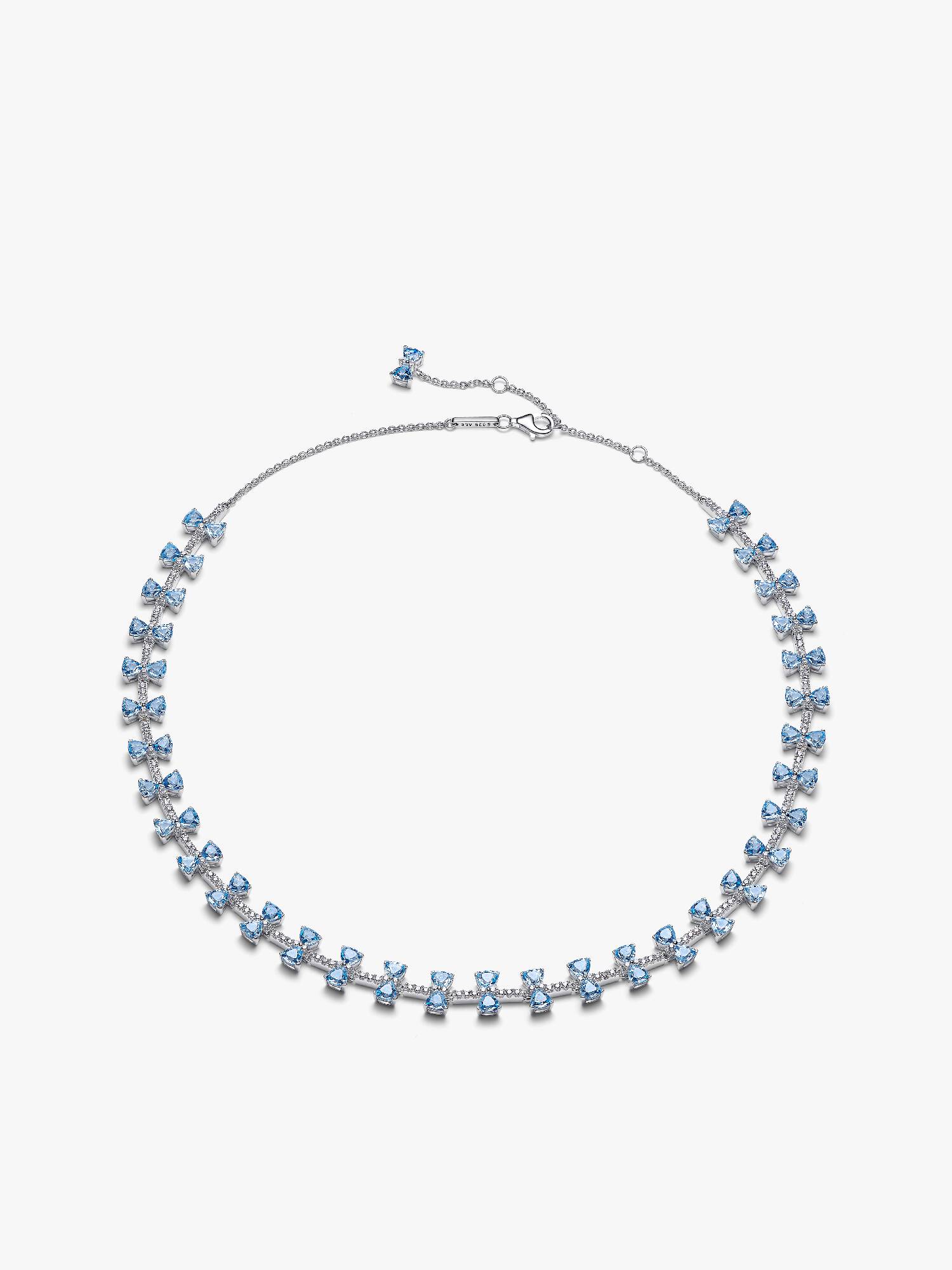 Bridgerton Blue Bow Necklace