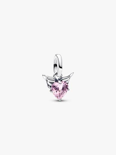 Winged Heart Mini Dangle Charm