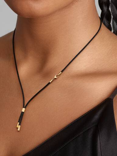 Pandora Talisman Cord Necklace Recycled Polyester