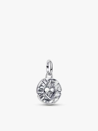 Rose & Heart Medallion Bracelet Set