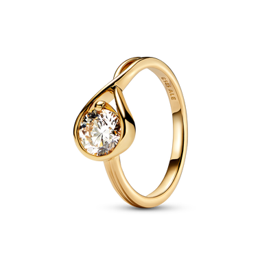 Pandora Infinite 14k Gold Lab-grown Diamond Ring