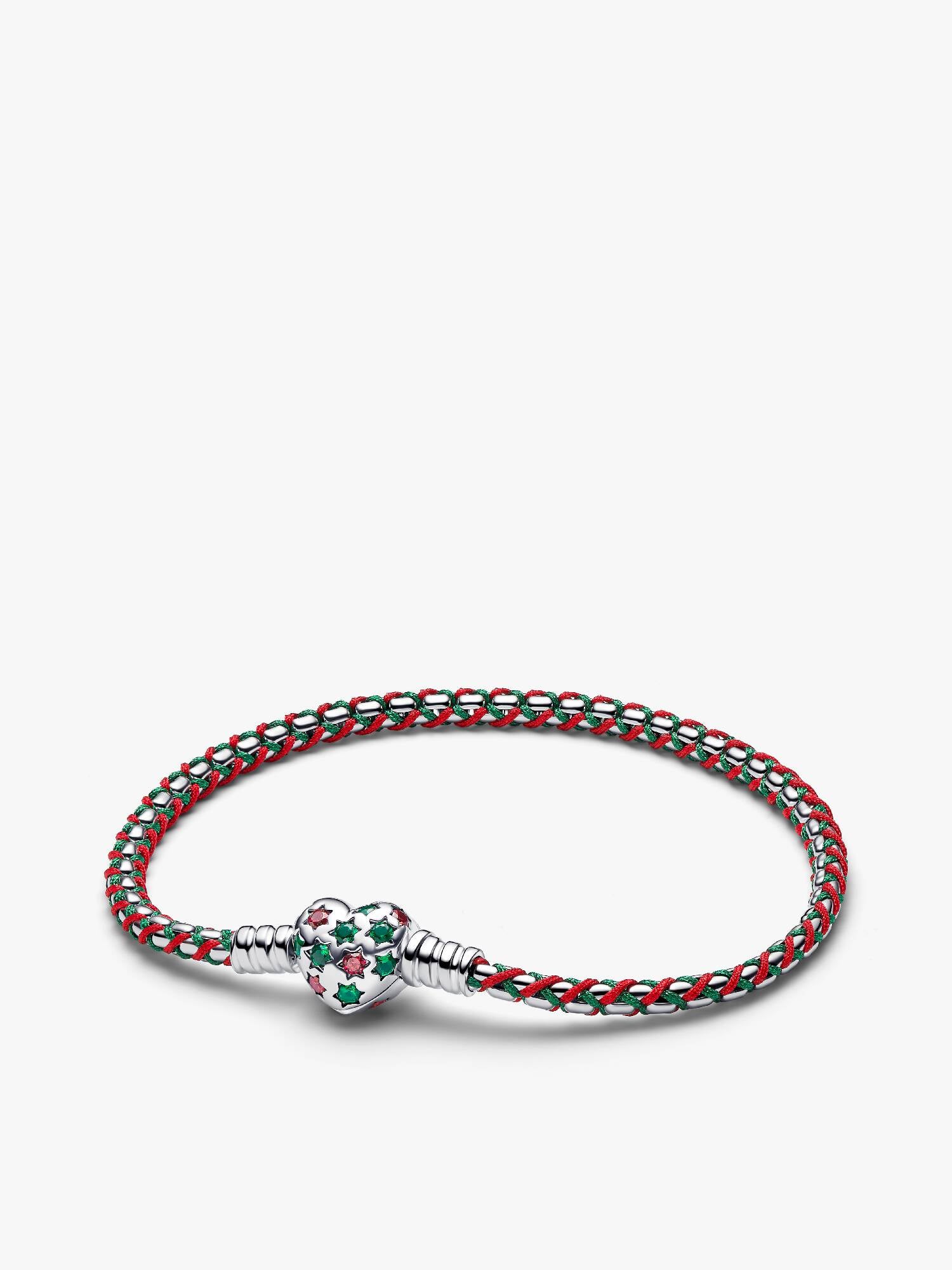 Peppermint Cord Box Chain Bracelet