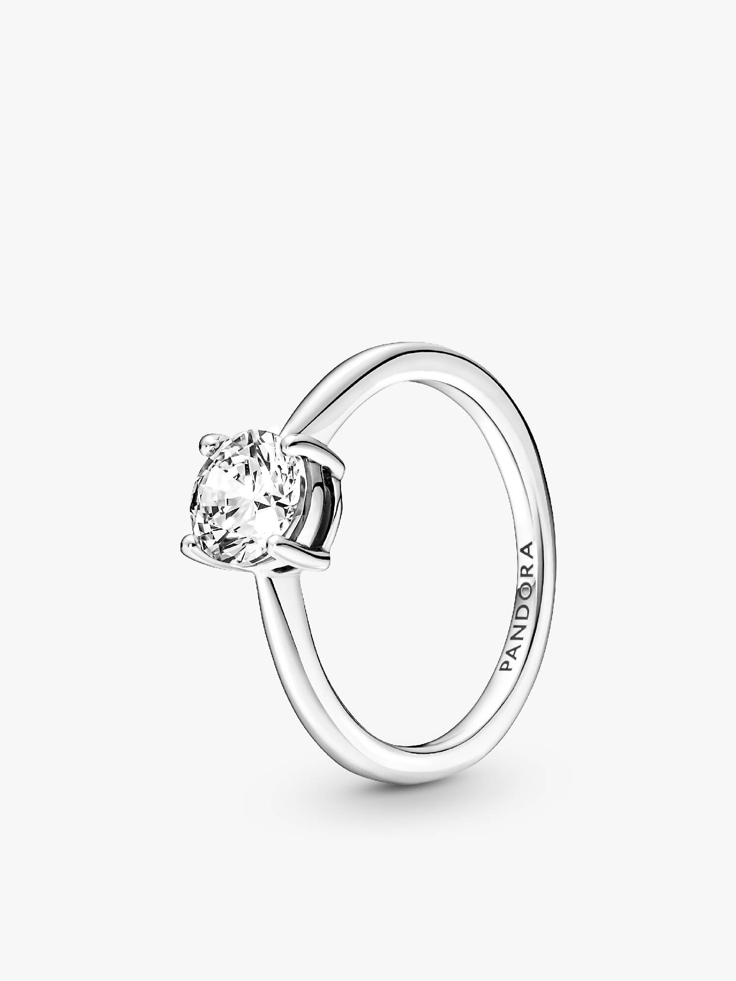 Sparkling Solitaire Ring