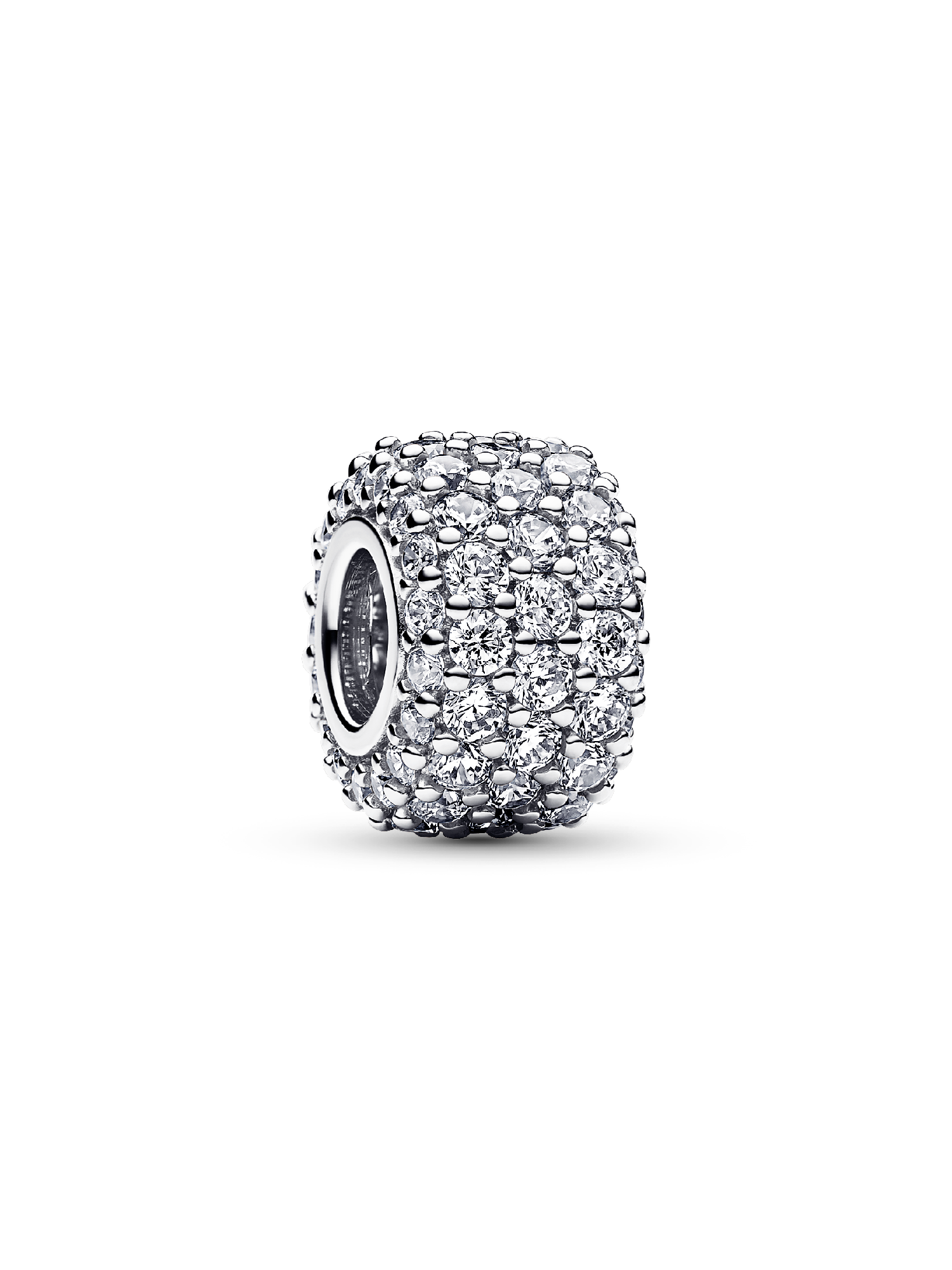 Sparkling Pavé Triple-row Charm