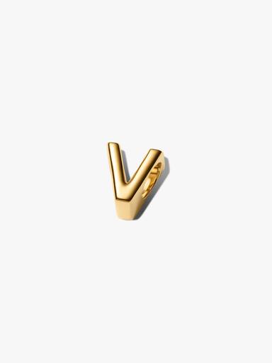 Letter V Alphabet Mini Charm