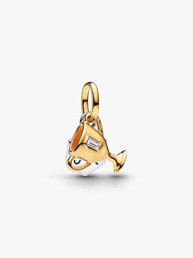 Engravable Trophy Double Dangle Charm