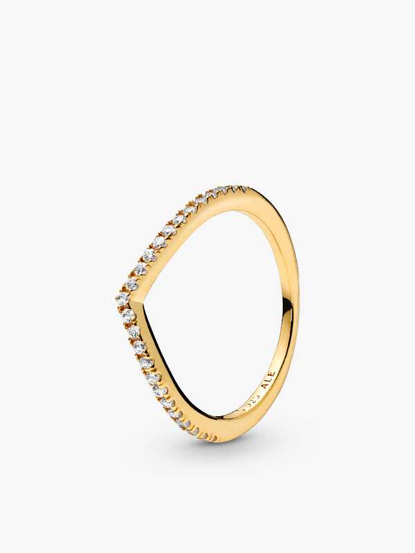 Pandora Stack Gold plated Stacking rings for Women | Pandora AU